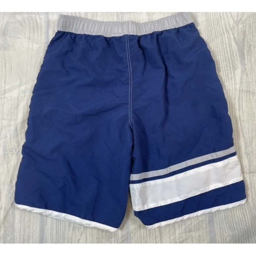 Outerstuff NHL Big Boys‎ Youth XL 18 Swim Shorts Toronto Maple Leafs Bieber Blue